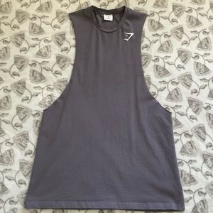 Gymshark cut off tank top